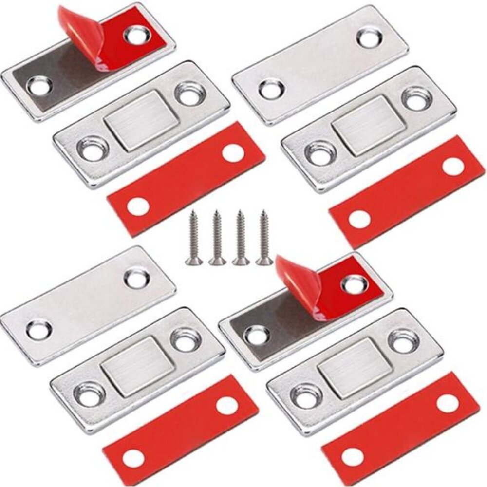 Cabinet Magnetic Catch Jiayi 4 Pack Ultra Thin Cabinet Door Magnetic Catch